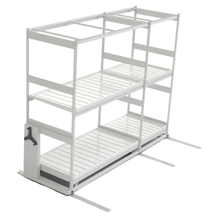 Botanicare - Bandeja Blanca de Estante Móvil de 4'x 8'