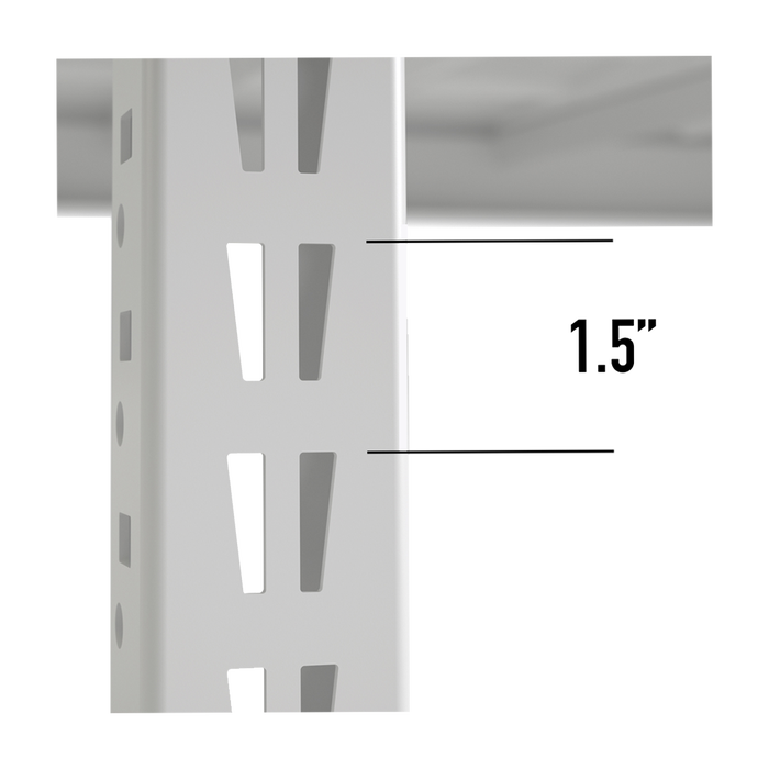 Botanicare - Bandeja Blanca de Estante Móvil de 4'x 8'