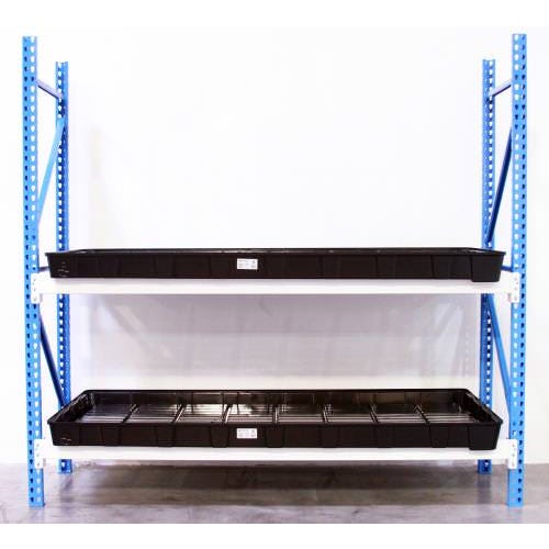 Botanicare - Bandeja Negra para Estanterías de 4 x 8 pies