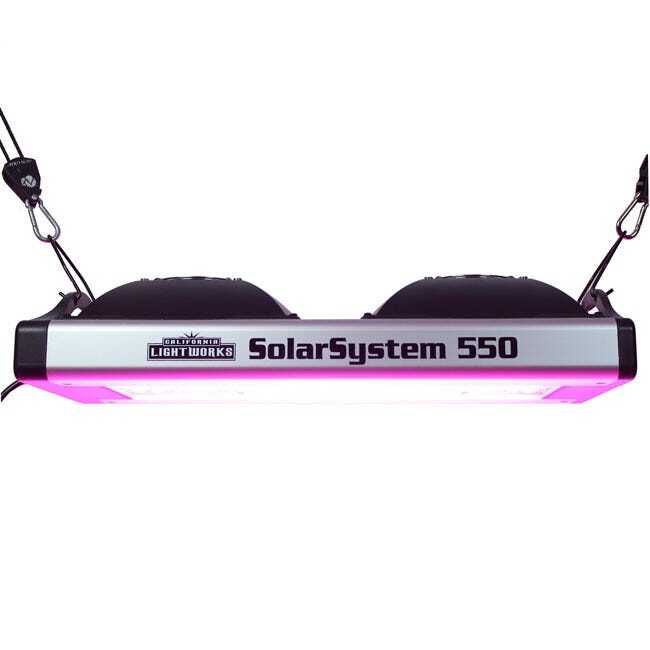 California LightWorks - Luces LED de Cultivo SolarSystem 550