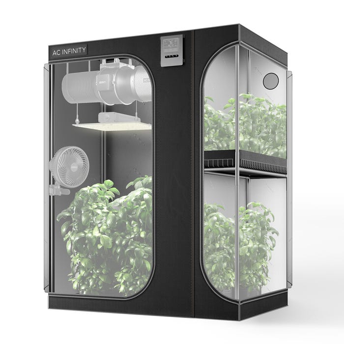 AC Infinity CLOUDLAB 864D - Carpa de Cultivo 2 en 1 de 5x4