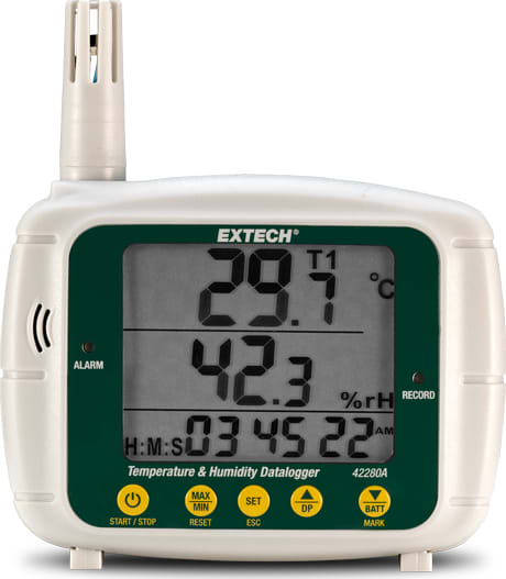 Extech 42280A-NIST - Datalogger de Temperatura y Humedad