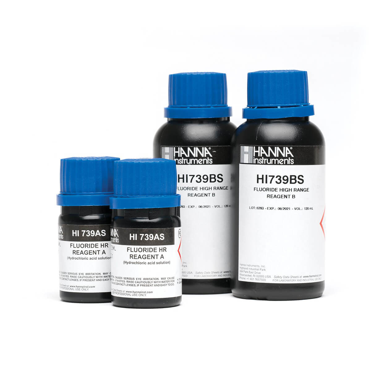 HI739-26 - Reactivos para Checker de Fluoruro Intervalo Alto 