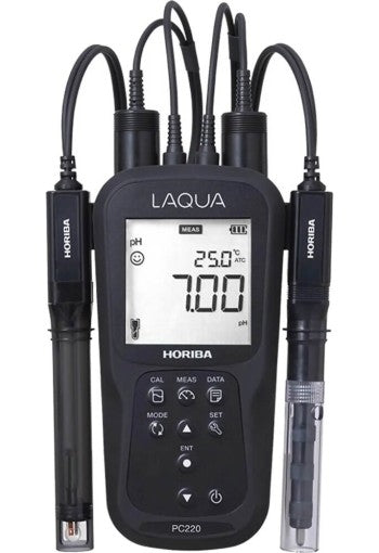 Horiba LAQUAact PC220-K (pH/EC) Medidor Multiparámetro