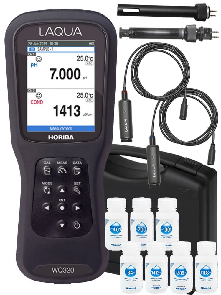 LAQUA WQ-320PC-K - Medidor multiparámetro digital Horiba