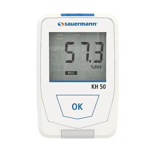 Sauermann KH 50: Mini Registrador de Temp y Humedad