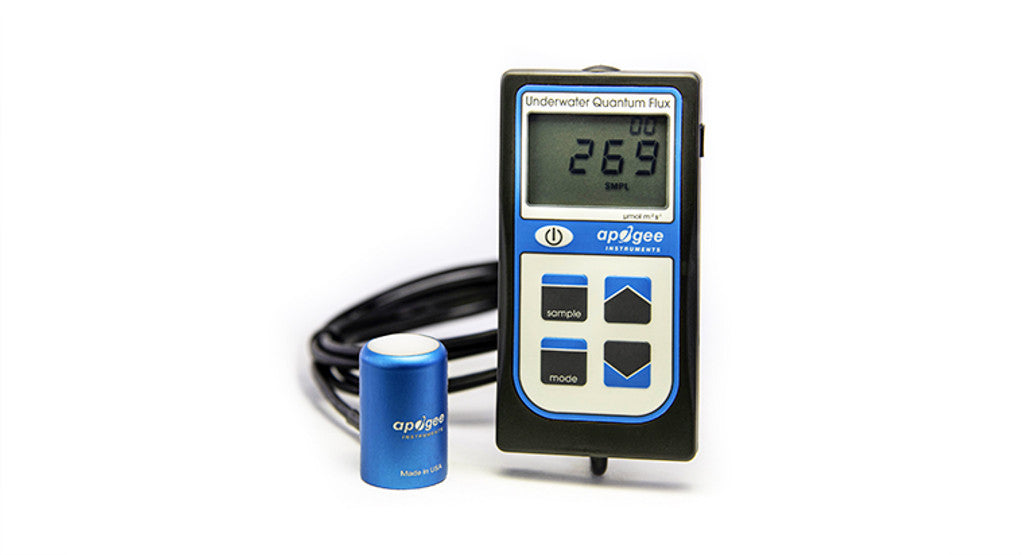 Medidores PAR para acuarios