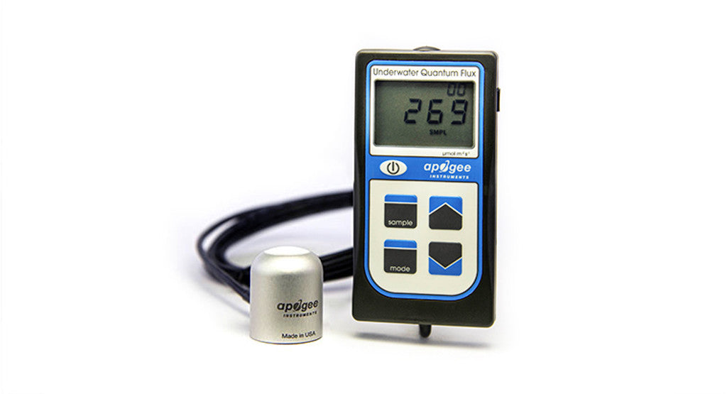 Medidores PAR para acuarios