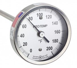 REOTEMP A36PF-D43 Termómetro para compost de alta resistencia