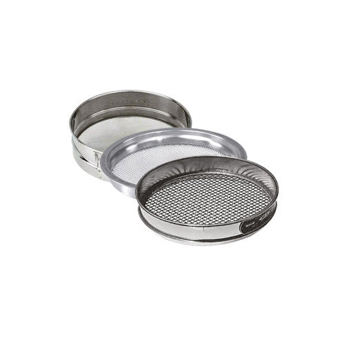 Tamiz de acero inoxidable para análisis granulométrico