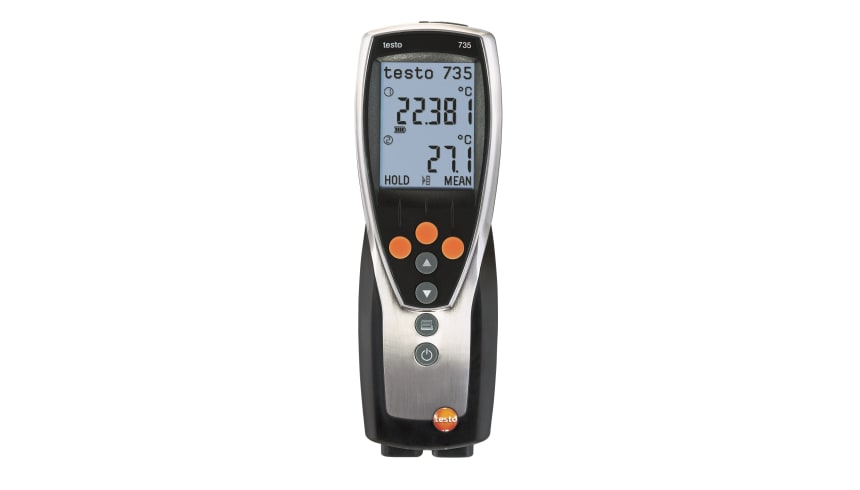 testo 735-2 - Termómetro profesional (3 canales) con memoria
