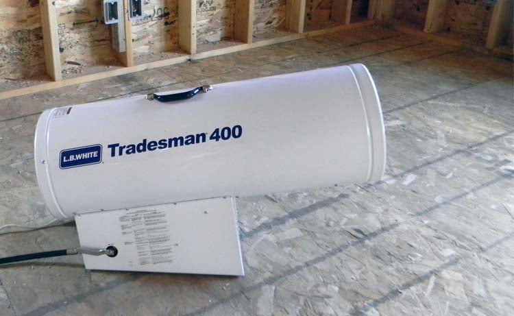 Tradesman 400 - Calentador Portátil de Aire Forzado a Gas