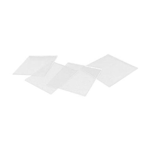 Cubreobjetos de vidrio borosilicato transparente