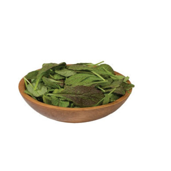 Garnet Giant - Semilla Orgánica de Mostaza de Hoja