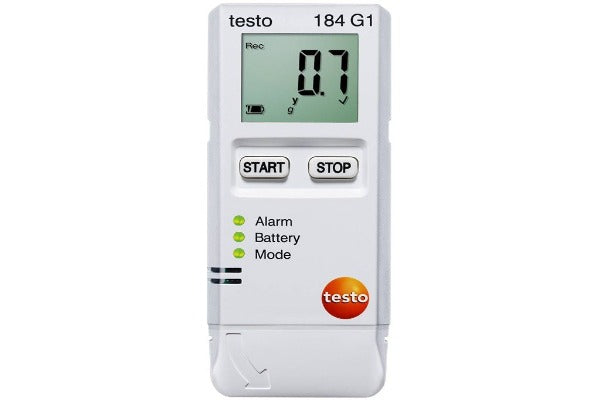 Testo 184 G1 Registrador de Datos de Temperatura, Humedad y Golpes