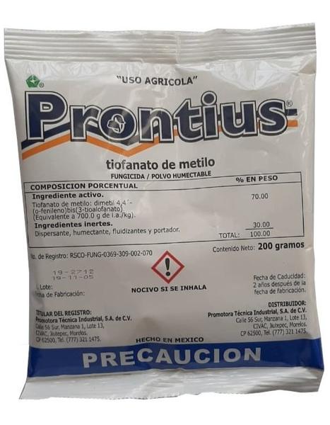 PRONTIUS - Fungicida en Polvo Humectable