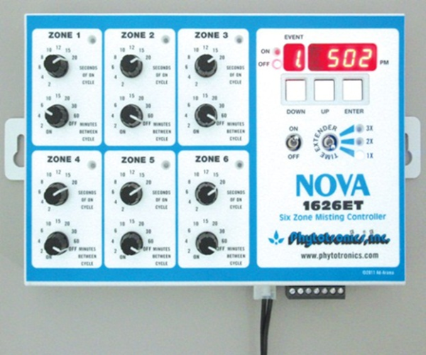 Controlador Nova™ 1626ET de 6 zonas