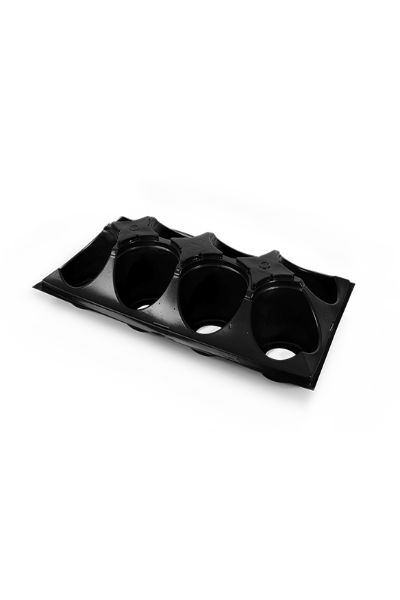 Charola Transportadora 4 3/4" para 8 Macetas