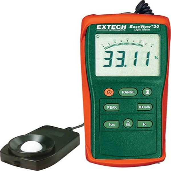 Extech EA30 - Medidor de Luz de Rango Amplio Easyview