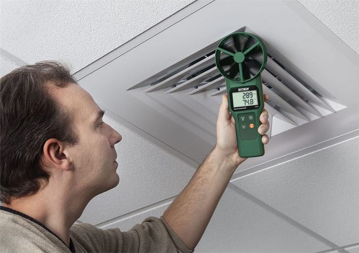 Extech AN300 - Termoanemómetro de Paletas Grandes
