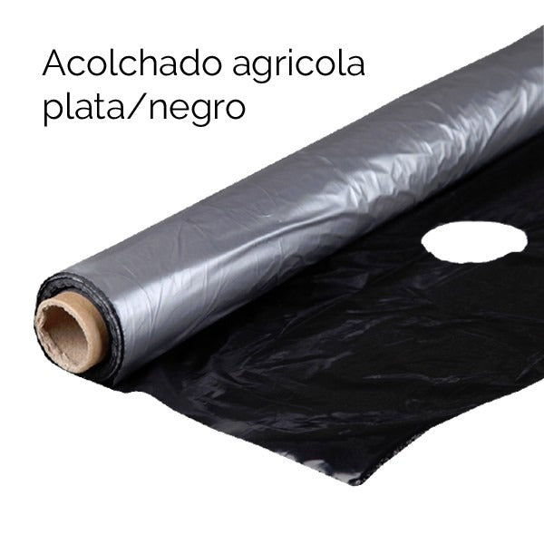 Rollo de Plastico Acolchado Negro/Plata cal. 90 de 915 m de largo x 1.20 de  ancho (IVA tasa 16%) [] - $3,080.00 