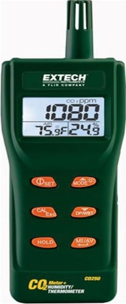 EXTECH CO250 - Medidor CO2, Temperatura y Humedad