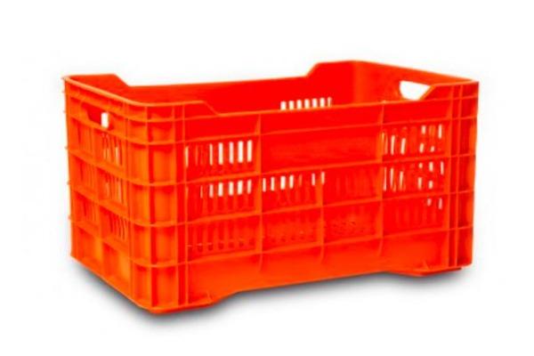 Caja o Contendor Agrícola de Plastico Abierto de 60 Litros