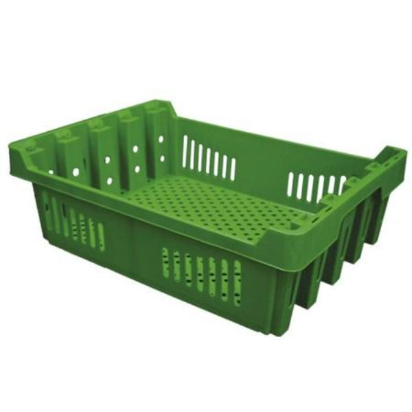 Caja de Plástico para Cosecha de Frutas de 15 kgs 