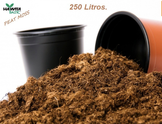Peat Moss para Germinación con Nutrientes y pH Estable