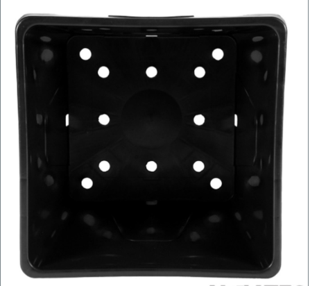 CNNIK 12 Macetas De Inicio De Semillas Con Base De Silicona, Color Verde, Reutilizables, Cuadradas, Macetas De Plántulas, Transpirables, Control De Raíces, Macetas, Macetas De Vivero Para Interiores Y