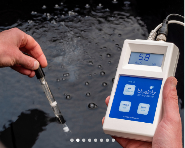 Bluelab Combo Meter Plus - Medidor de pH, CE y Temp. Suelo y Liquidos