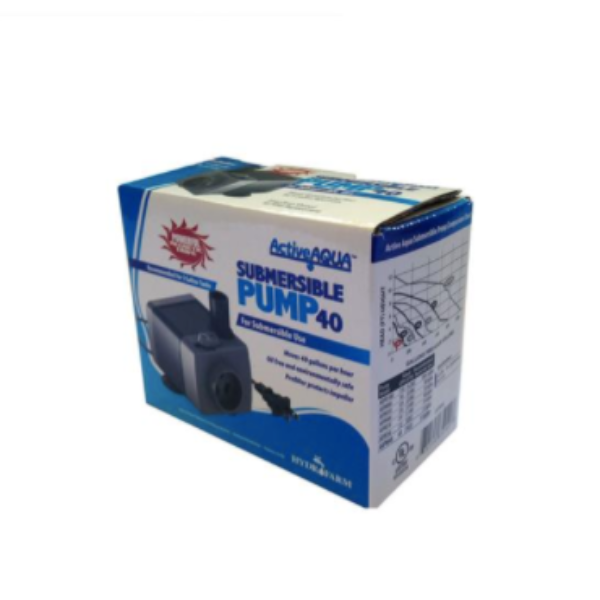 Hydrofarm - Bomba de Agua Sumergible para Hidroponía