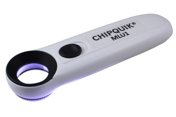 Chip Quik MLU1 - Lupa de Mano LED 10X (40 Dioptrías)
