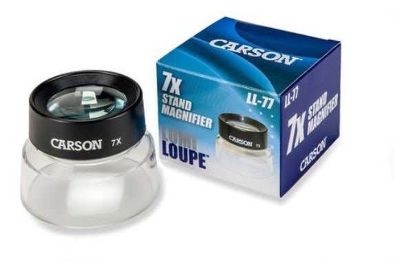 LL-77 LumiLoupe™ Lupa de Contacto de 7X Doble Lente con Pre Enfoque