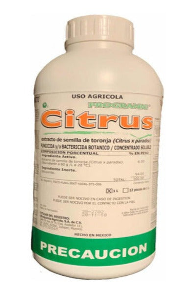 Progranic Citrus SL 6% - Fungicida/Bactericida