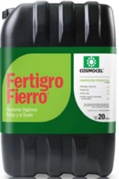 Fertigro Fierro 4.5% para Fertirrigación de 20 LT