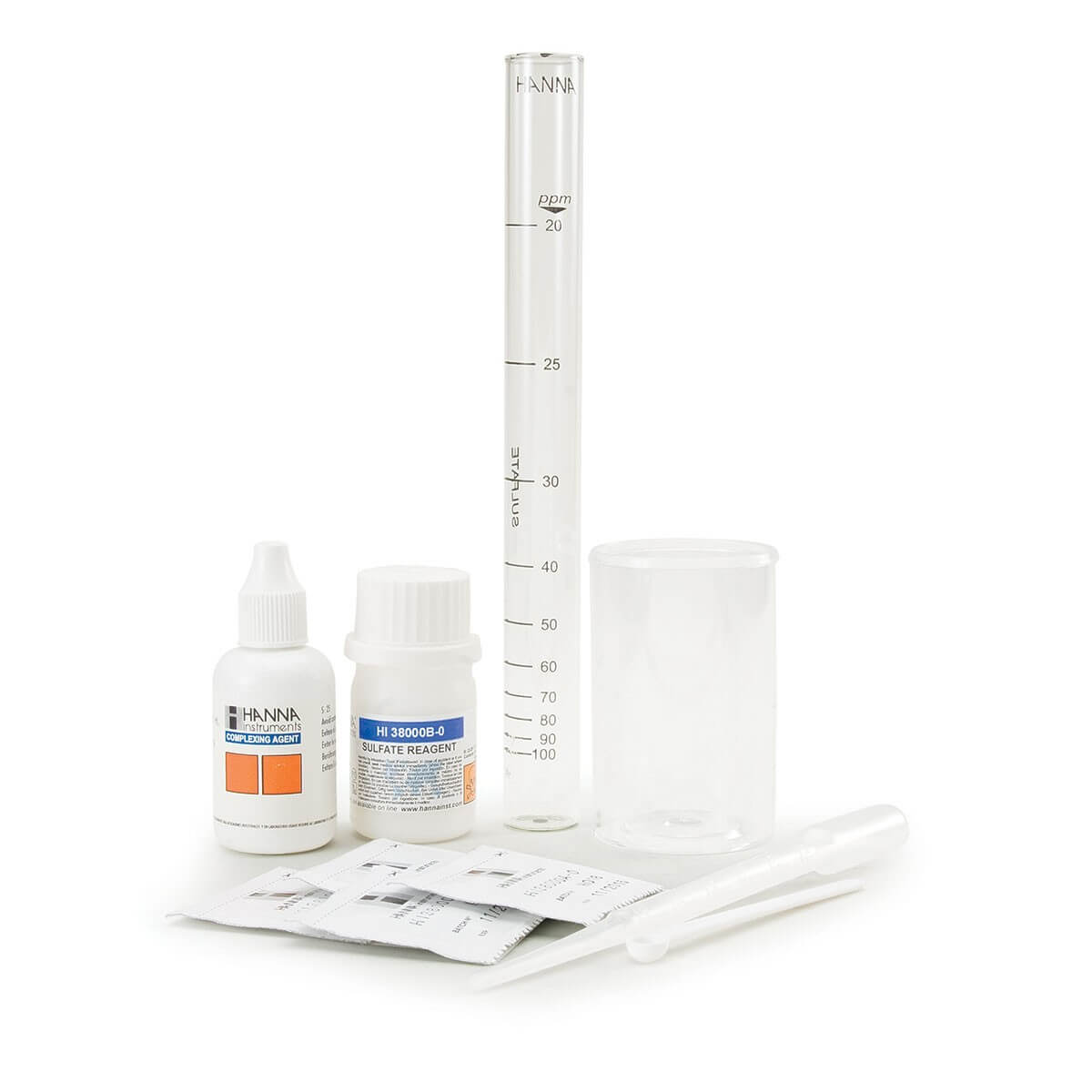 HI38000 -  Kit Químico de Pruebas para Sulfato