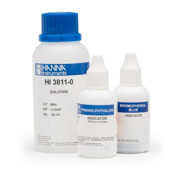 HI3811-100 - Reactivos de Repuesto para kit de Alcalinidad