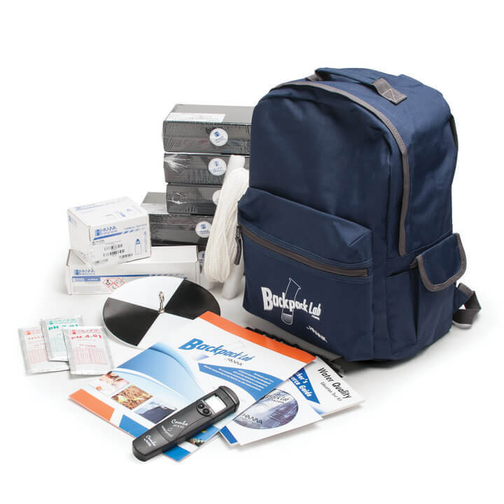 HI3817BP - Kit Educativo de Pruebas Backpack Lab para Calidad de Agua