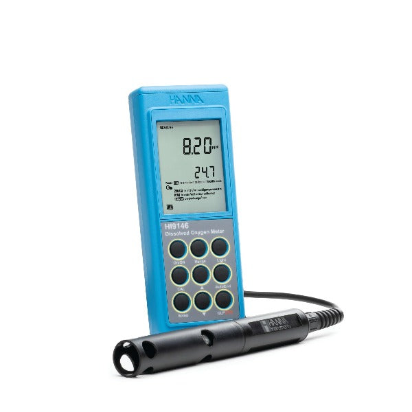 HI9146-04 - Medidor de Oxígeno Disuelto con Sonda de 4m