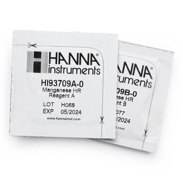 HI93709-01 - Reactivos para Manganeso de Rango Alto (100 pruebas)