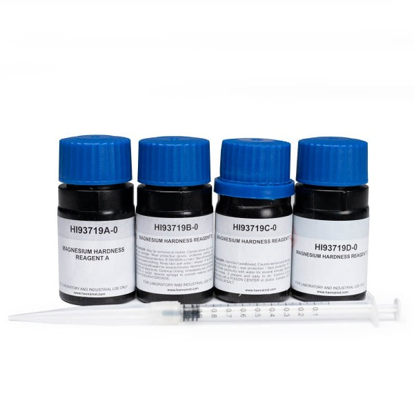 HI93719-01 - Reactivos de Magnesio y Dureza Total (100 pruebas)