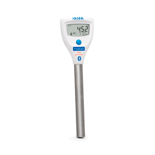 HI9810312 - Medidor de pH para Cerveza con Bluetooth® HALO2