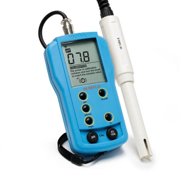 HI9811-5 - Medidor Portátil de pH/CE/TDS/Temperatura
