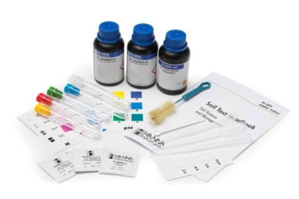 HI3896 - Kit químico para pruebas de NPK en suelo 