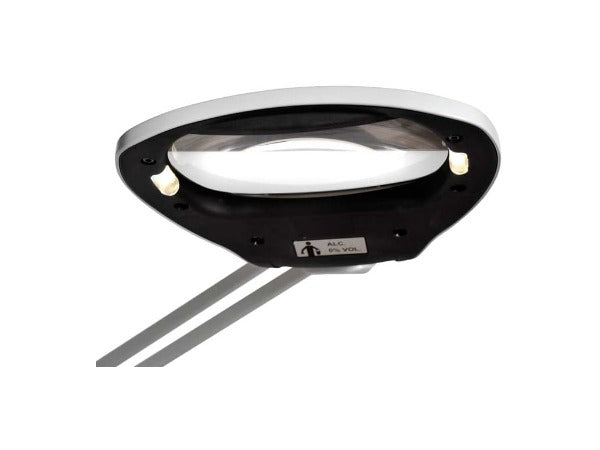 Luxo WAL025969 - Lupa LED Wave, Brazo de 45" y Pinza