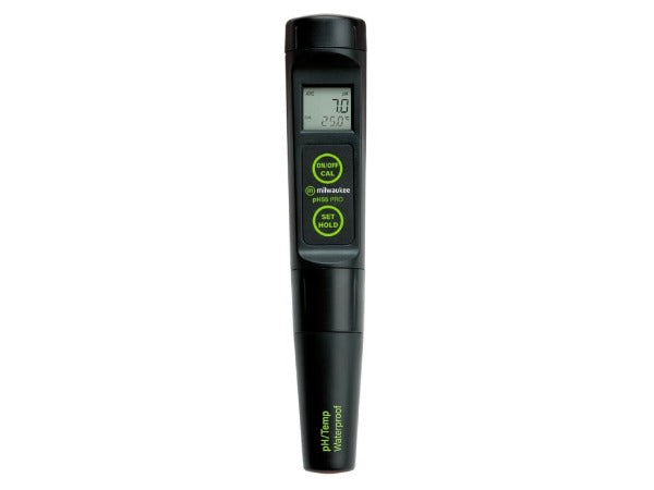 Milwaukee - Medidores PRO de Temperatura y pH Impermeable