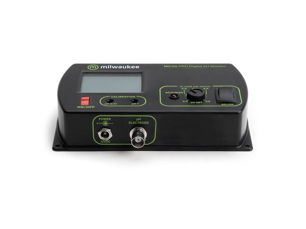 Milwaukee MC110 - Monitor de pH PRO de Rango Medio