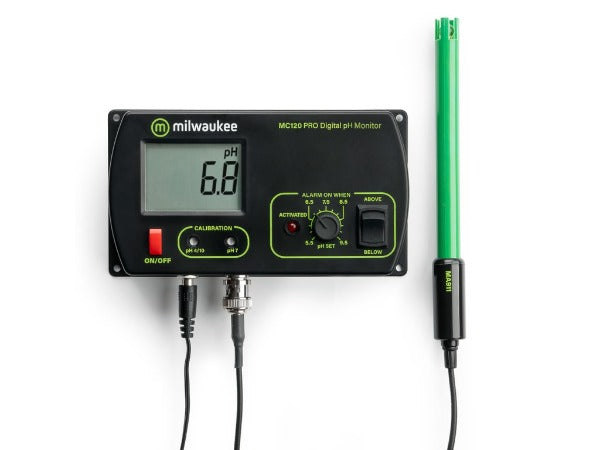 Milwaukee MC122 - Controlador de pH PRO de Rango Alto