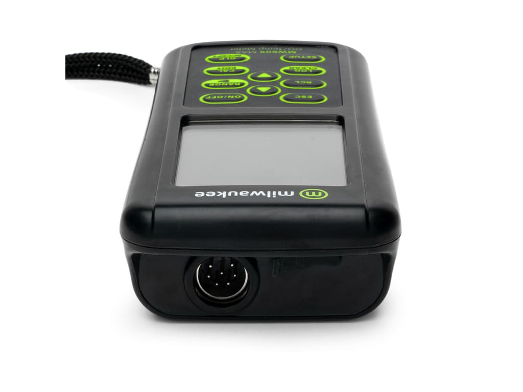 Milwaukee MW605 - Medidor de Temperatura y Oxígeno Disuelto
